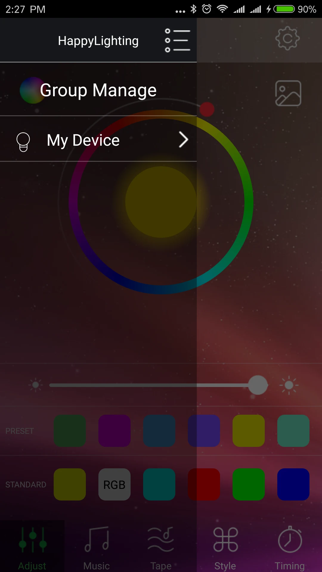 HappyLighting screenshot