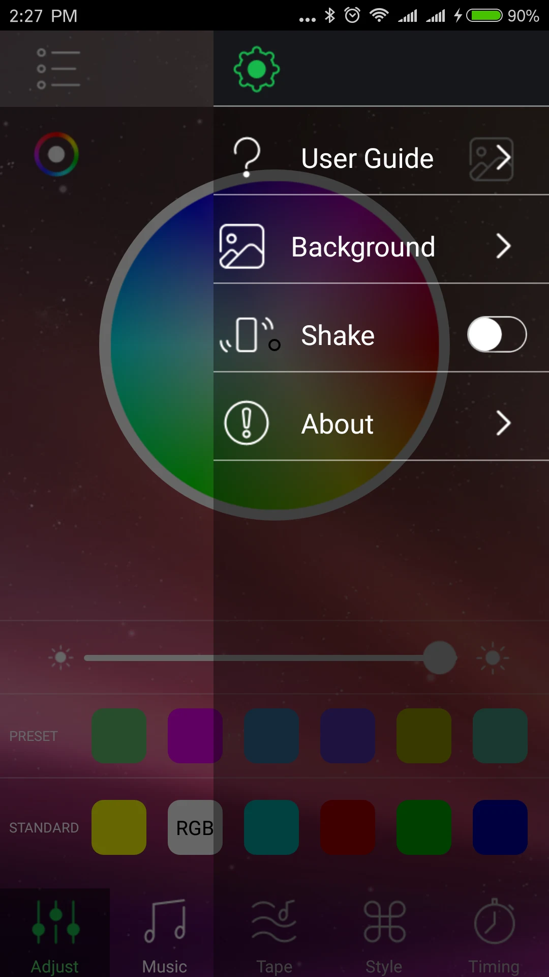 HappyLighting screenshot